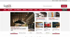 Desktop Screenshot of lunchmag.com
